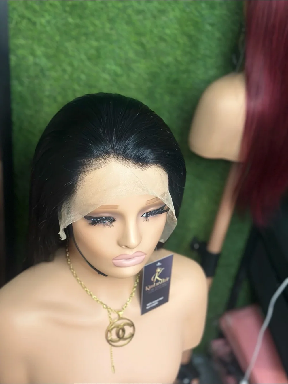 13x4 Black Straight 22 inch 250% density Women’s Hair Wig - Sleek Natural ✨